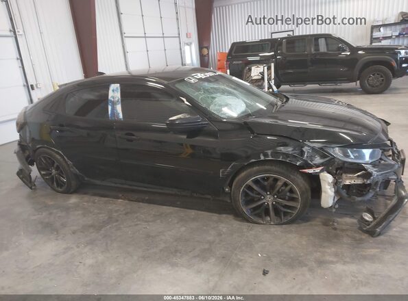 SHHFK7H46LU204083 2020 HONDA CIVIC Black Widok wnętrza 360 stopni