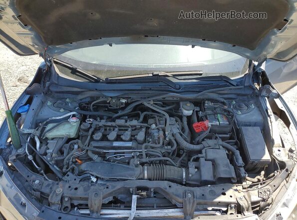 SHHFK7H46LU414148 2020 HONDA CIVIC Gray ძრავის განყოფილების ხედი