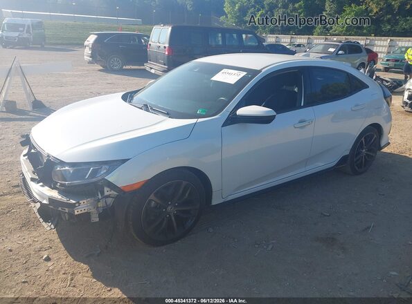 SHHFK7H46MU212668 2021 HONDA CIVIC Белый Передняя левая четверть