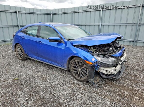 SHHFK7H46MU300622 2021 HONDA CIVIC Blue Przód prawy