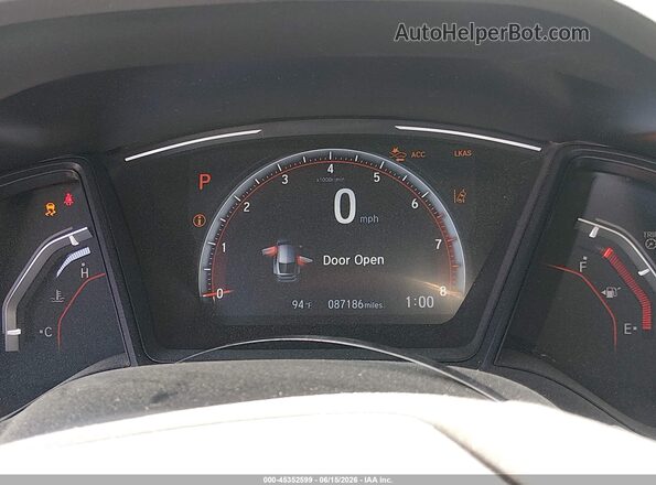 SHHFK7H46MU418394 2021 HONDA CIVIC Blue Հետևի նստատեղերի տեսք