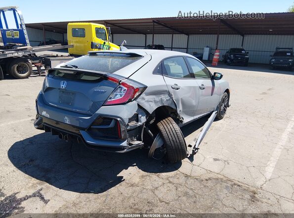 SHHFK7H46MU418394 2021 HONDA CIVIC Blue Հետևի աջ