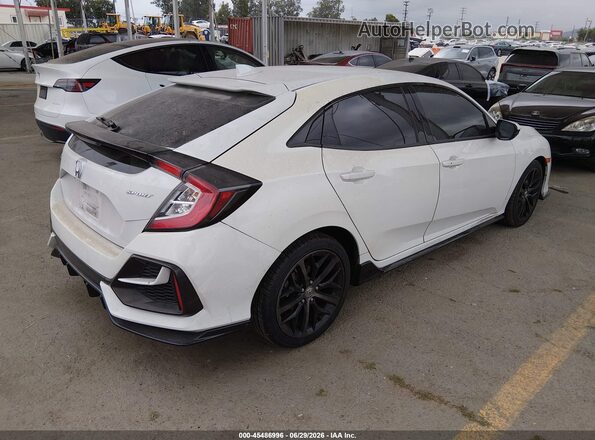 SHHFK7H47LU406303 2020 HONDA CIVIC White Trasero derecho