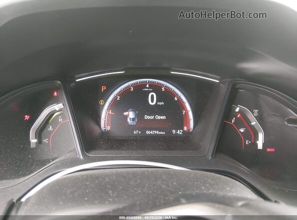 SHHFK7H47LU406303 2020 HONDA CIVIC White Vista de los asientos traseros