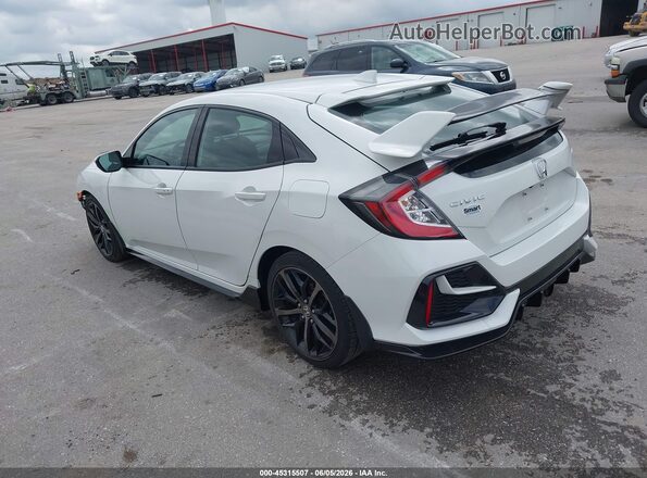 SHHFK7H47MU217295 2021 HONDA CIVIC White Задня ліва чверть