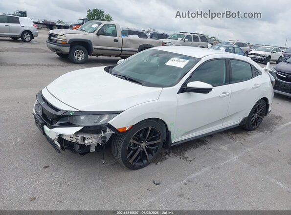 SHHFK7H47MU217295 2021 HONDA CIVIC White Передня ліва чверть