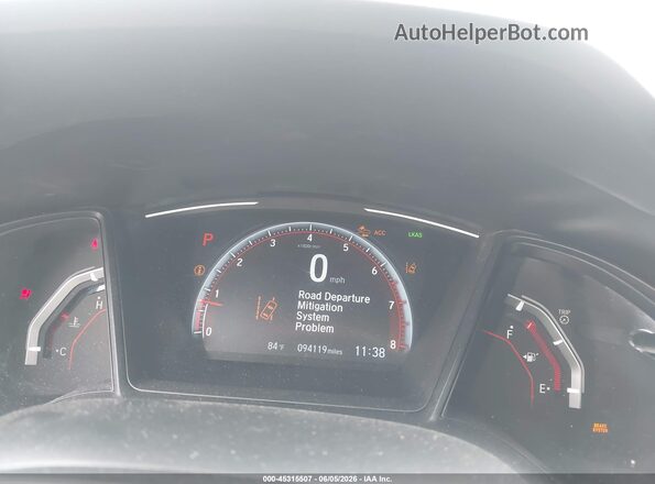 SHHFK7H47MU217295 2021 HONDA CIVIC White Вид задніх сидінь