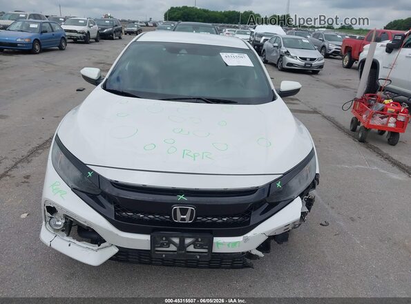 SHHFK7H47MU217295 2021 HONDA CIVIC White Вид щитка приладів