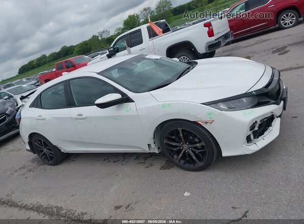 SHHFK7H47MU217295 2021 HONDA CIVIC White Вид задньої частини салону
