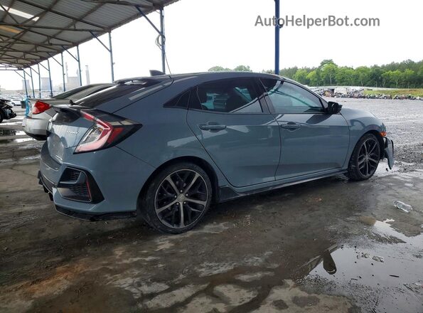 SHHFK7H47MU225686 2021 HONDA CIVIC Gray Rear right