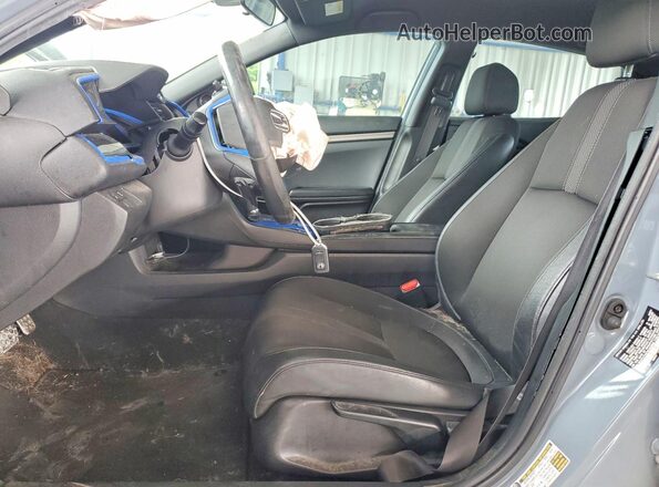 SHHFK7H47MU225686 2021 HONDA CIVIC Gray Front interior view