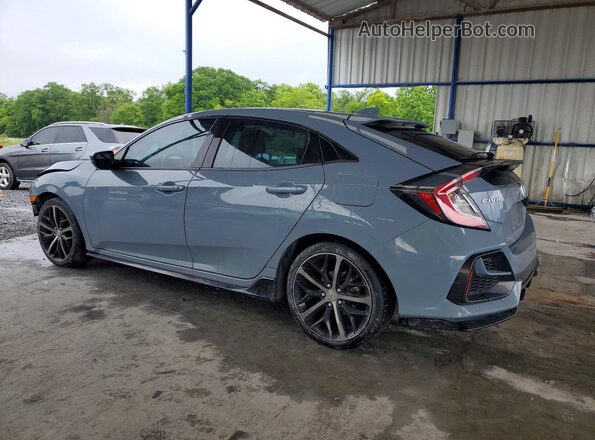 SHHFK7H47MU225686 2021 HONDA CIVIC Gray Rear left