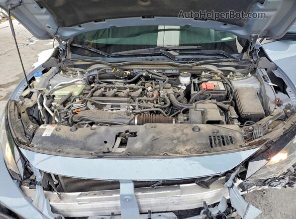 SHHFK7H47MU225686 2021 HONDA CIVIC Gray Rear interior view