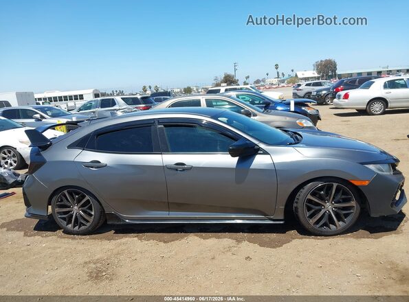 SHHFK7H47MU401622 2021 HONDA CIVIC Gray 360 interior view