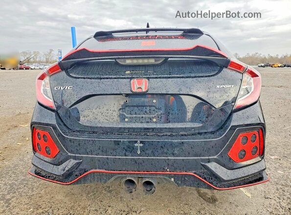 SHHFK7H48HU203492 2017 HONDA CIVIC Black Vista trasera