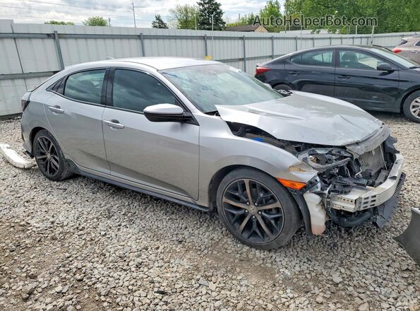 SHHFK7H48LU203887 2020 HONDA CIVIC Silver Przód prawy