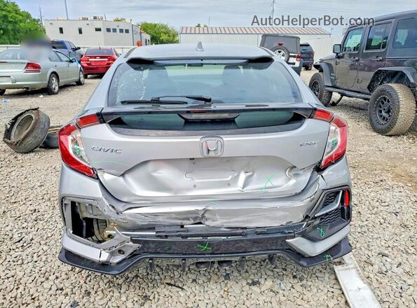 SHHFK7H48LU203887 2020 HONDA CIVIC Silver Widok z tyłu
