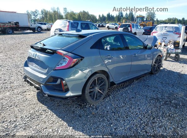 SHHFK7H48MU408336 2021 HONDA CIVIC Gray Tył prawy