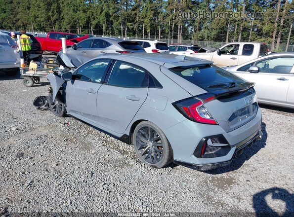 SHHFK7H48MU408336 2021 HONDA CIVIC Gray Tył lewy