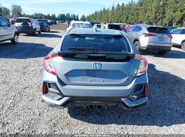 SHHFK7H48MU408336 2021 HONDA CIVIC Gray 
