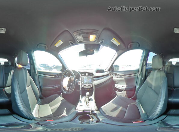 SHHFK7H48MU410328 2021 HONDA CIVIC Gray Vista de la etiqueta del VIN