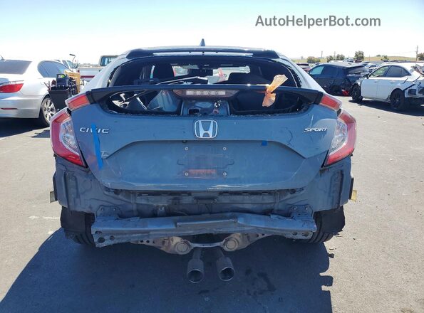 SHHFK7H48MU423354 2021 HONDA CIVIC Gray Widok z tyłu