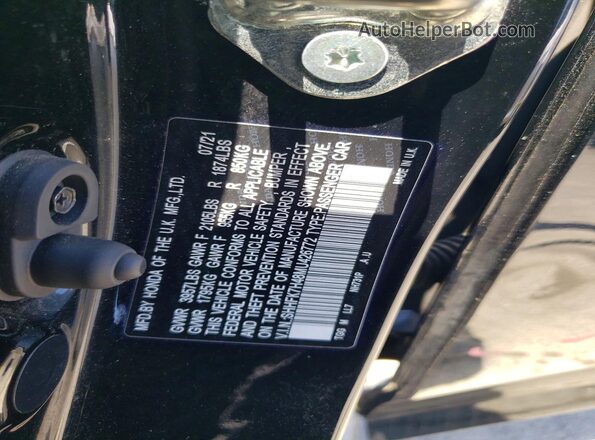 SHHFK7H48MU426772 2021 HONDA CIVIC Черный Вид подкапотного пространства