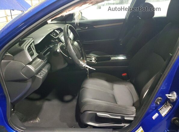 SHHFK7H49HU421957 2017 HONDA CIVIC Blue წინა სალონის ხედი