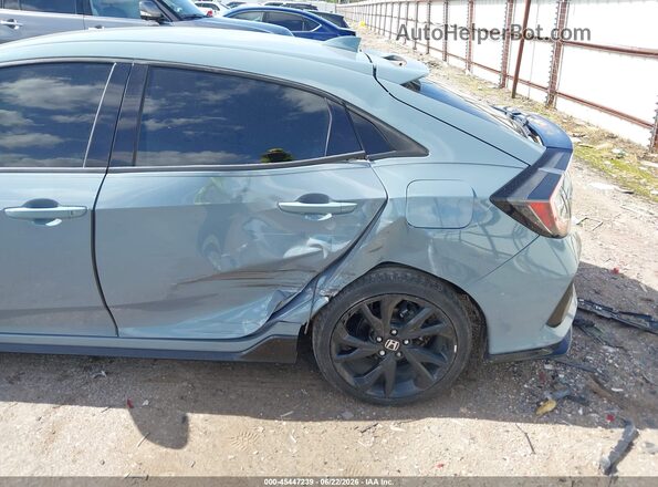 SHHFK7H49JU213518 2018 HONDA CIVIC Green Front view