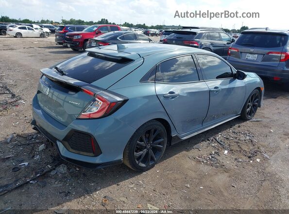 SHHFK7H49JU213518 2018 HONDA CIVIC Green Rear right