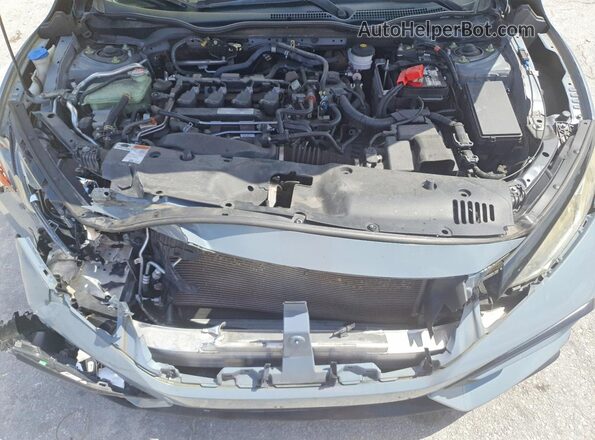 SHHFK7H49LU221668 2020 HONDA CIVIC Gray Widok wnętrza z tyłu