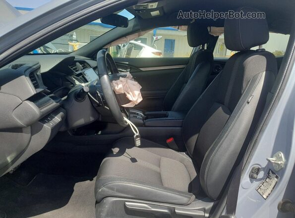 SHHFK7H49LU221668 2020 HONDA CIVIC Gray Widok wnętrza z przodu