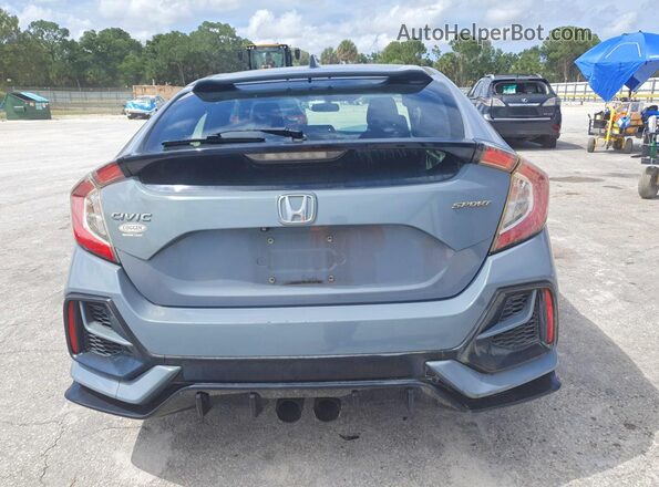 SHHFK7H49LU221668 2020 HONDA CIVIC Gray Widok z tyłu
