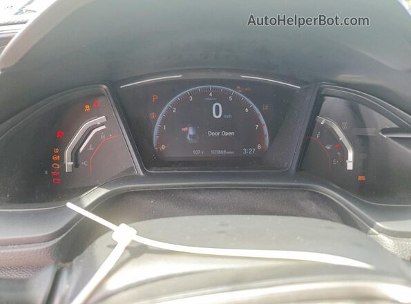SHHFK7H49LU221668 2020 HONDA CIVIC Gray Widok zestawu wskaźników