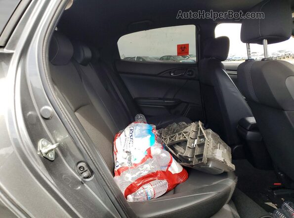 SHHFK7H49LU410370 2020 HONDA CIVIC Gray Widok tylnych siedzeń