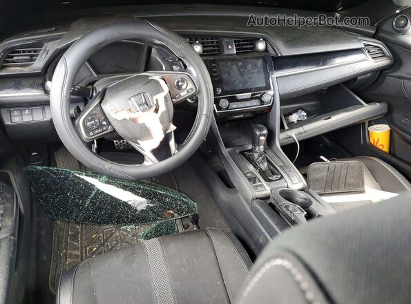 SHHFK7H49LU410370 2020 HONDA CIVIC Gray Widok deski rozdzielczej