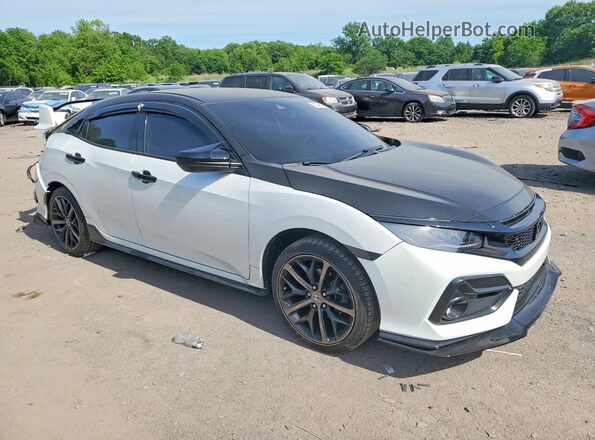 SHHFK7H49MU403789 2021 HONDA CIVIC Two Tone წინა მარჯვენა