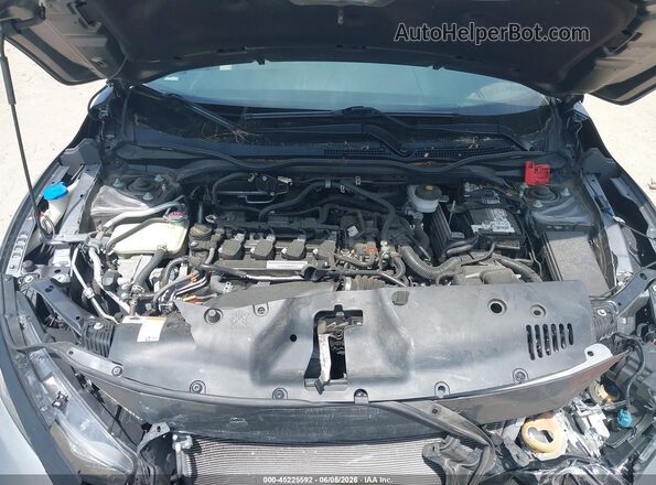 SHHFK7H4XJU415302 2018 HONDA CIVIC Gray უკანა ხედი