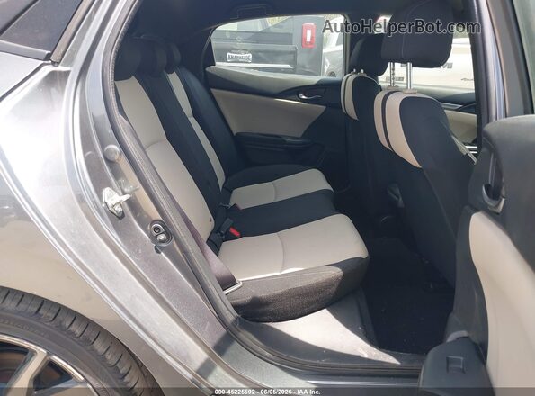 SHHFK7H4XJU415302 2018 HONDA CIVIC Gray VIN კოდის სტიკერის ხედი