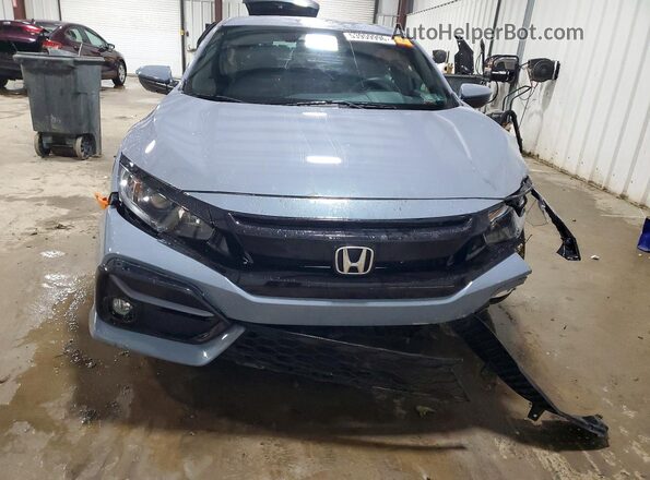 SHHFK7H4XLU422799 2020 HONDA CIVIC Gray წინა ხედი