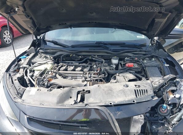 SHHFK7H4XMU203102 2021 HONDA CIVIC Black Rear view