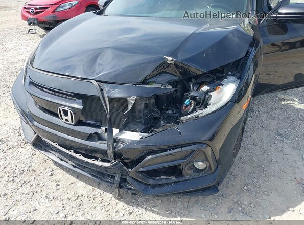 SHHFK7H4XMU203102 2021 HONDA CIVIC Black Front view