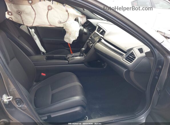 SHHFK7H4XMU212026 2021 HONDA CIVIC Gray Front interior view