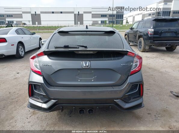SHHFK7H4XMU212026 2021 HONDA CIVIC Gray 
