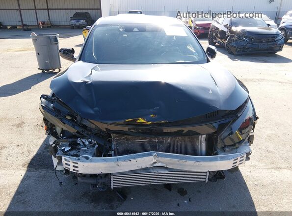 SHHFK7H4XMU222572 2021 HONDA CIVIC Black Front view