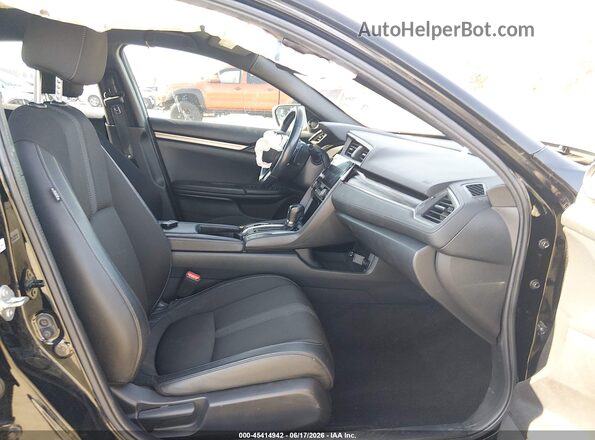 SHHFK7H4XMU222572 2021 HONDA CIVIC Black Front interior view