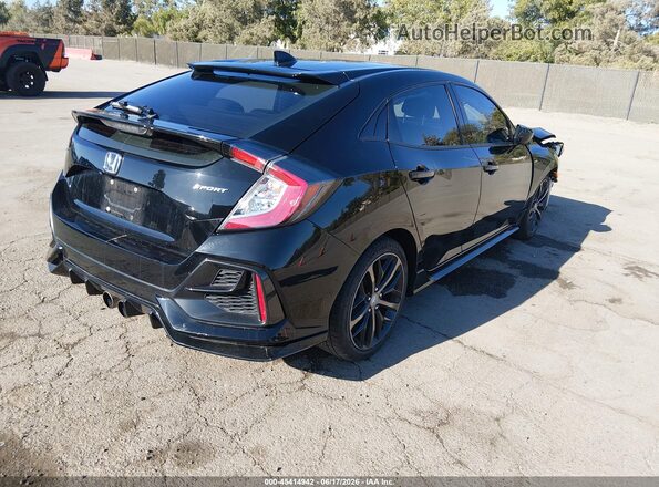 SHHFK7H4XMU222572 2021 HONDA CIVIC Black Rear right