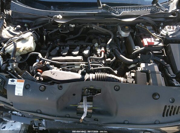 SHHFK7H4XMU222572 2021 HONDA CIVIC Black Rear view