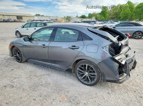 SHHFK7H4XMU421654 2021 HONDA CIVIC Gray Tył lewy