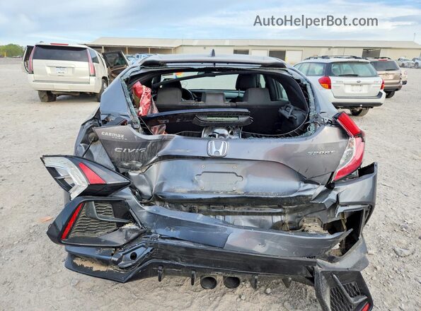 SHHFK7H4XMU421654 2021 HONDA CIVIC Gray Widok z tyłu